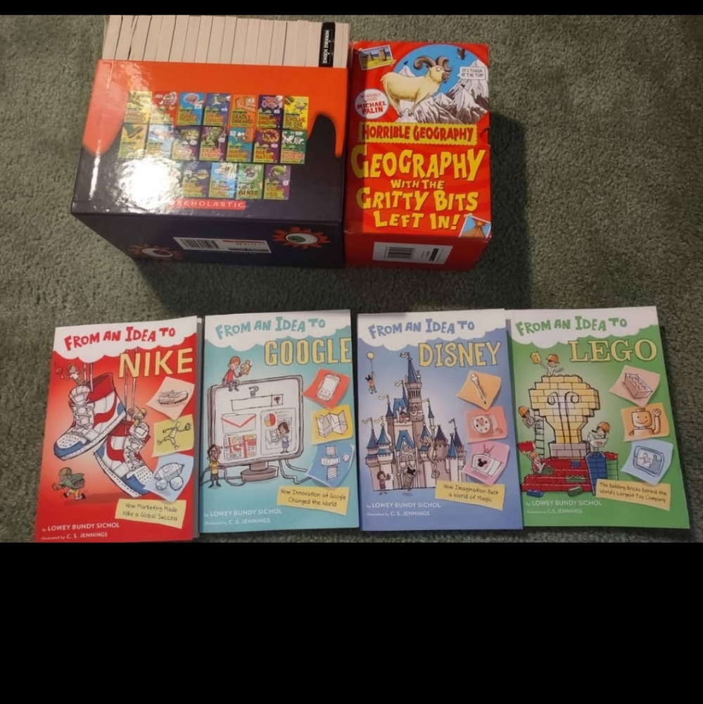 Horrible Geography and From an Idea To Book Set